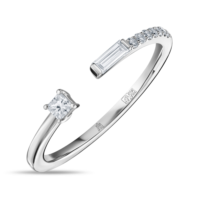 Кольцо с бриллиантами - фото 1 Кольцо с бриллиантами - фото 1