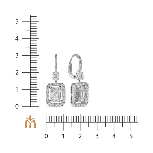 Серьги с бриллиантами