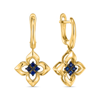 Серьги с сапфирами - фото 1