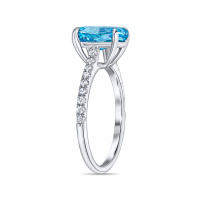 Кольцо с бриллиантом - фото 2