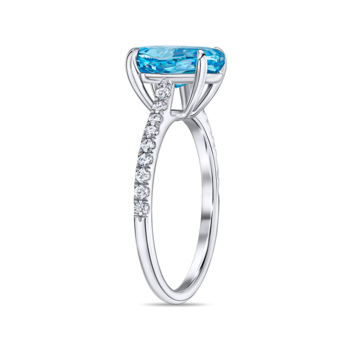 Кольцо с бриллиантом - фото 2