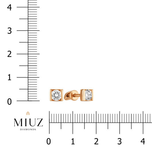 Серьги с бриллиантами