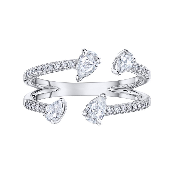 Кольцо с бриллиантами - фото 3 Кольцо с бриллиантами - фото 3