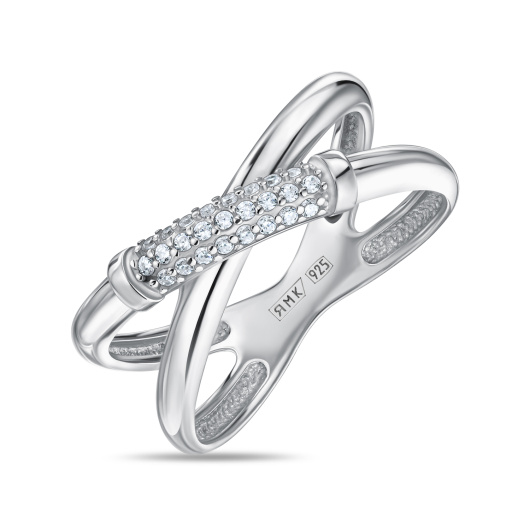 Кольцо с фианитами