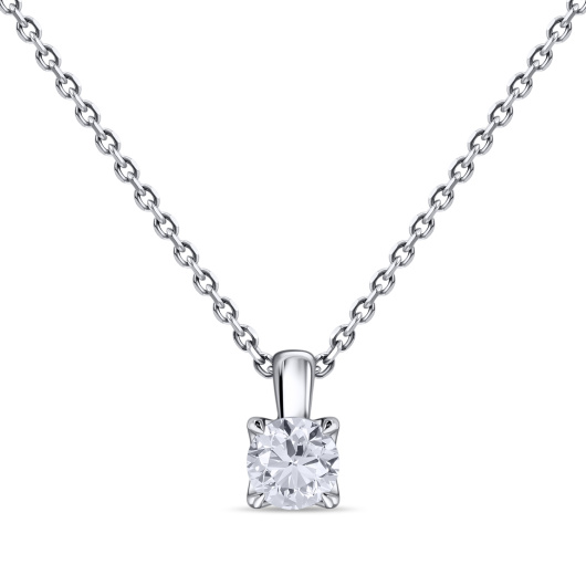 Колье с бриллиантом