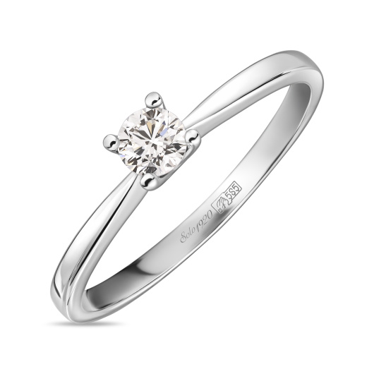 Кольцо с бриллиантом