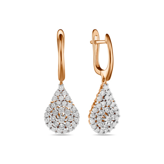 Серьги с бриллиантами