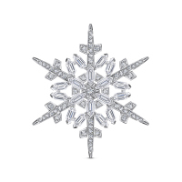 Брошь с бриллиантом - фото 1