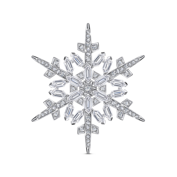 Брошь с бриллиантом - фото 1