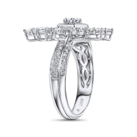 Кольцо с бриллиантом - фото 3