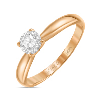 Кольцо с бриллиантом - фото 1 Кольцо с бриллиантом - фото 1