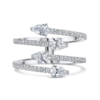 Кольцо с бриллиантами - фото 3