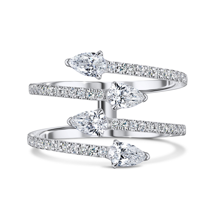 Кольцо с бриллиантами - фото 3