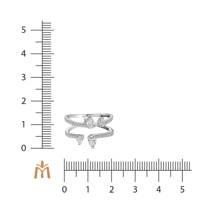 Кольцо с бриллиантами - фото 2