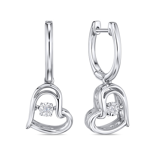 Серьги с бриллиантами