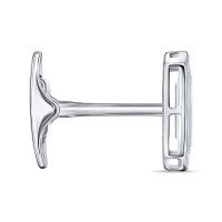 Запонки с бриллиантом - фото 2