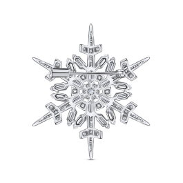 Брошь с бриллиантом