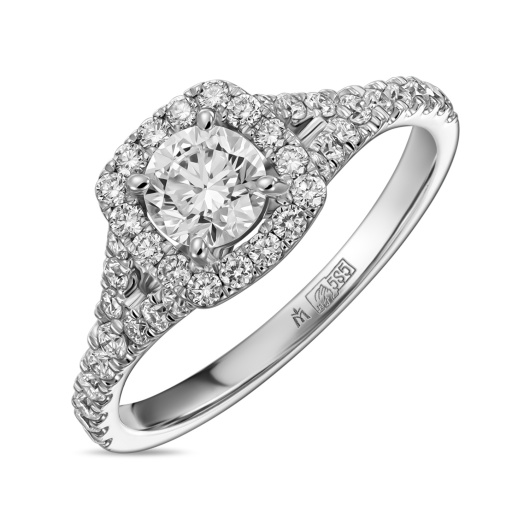 Кольцо с бриллиантом