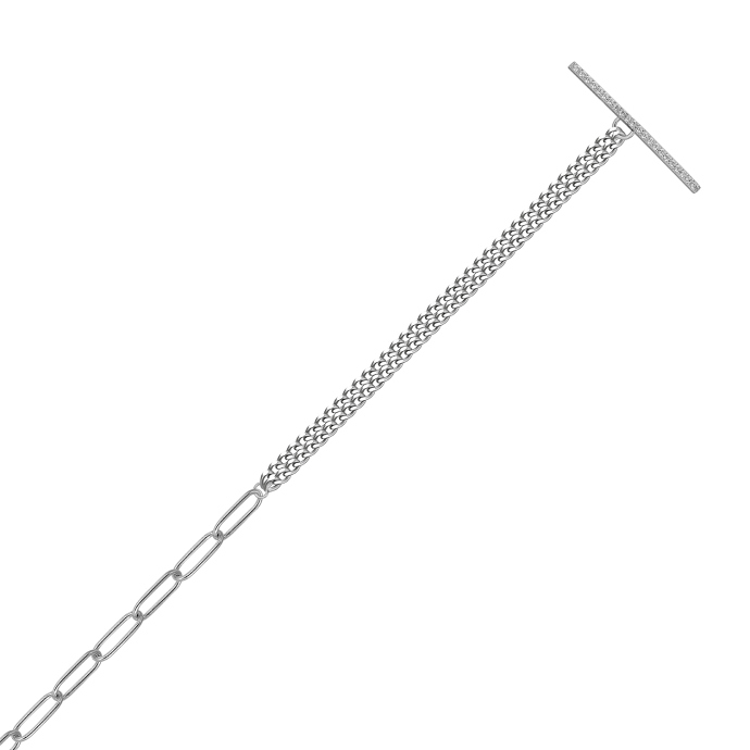 Браслет с фианитами - фото 1 Браслет с фианитами - фото 1