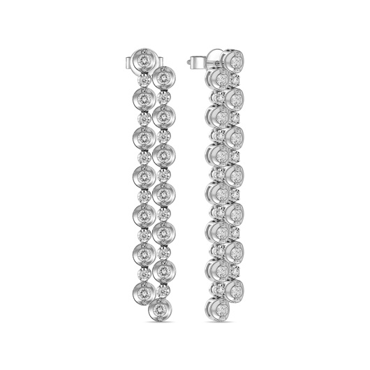 Серьги с бриллиантами