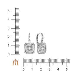 Серьги с бриллиантами