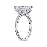 Кольцо с бриллиантом - фото 2