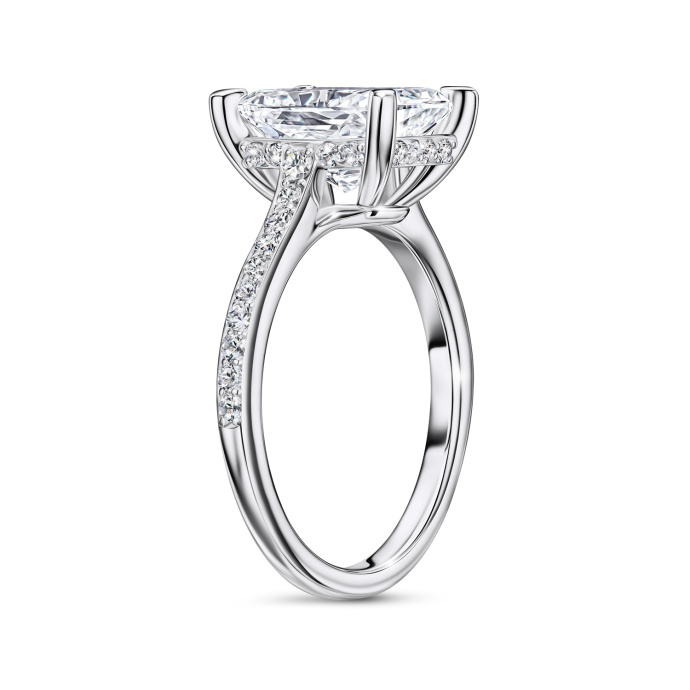 Кольцо с бриллиантом - фото 2