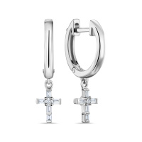 Серьги с бриллиантами - фото 1 Серьги с бриллиантами - фото 1