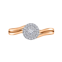 Кольцо с бриллиантами - фото 3