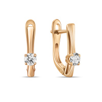 Серьги с бриллиантами - фото 1 Серьги с бриллиантами - фото 1