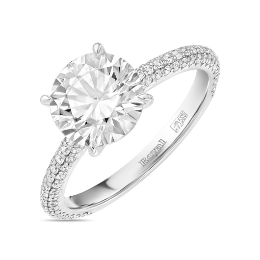 Кольцо с бриллиантами