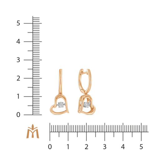 Серьги с бриллиантами