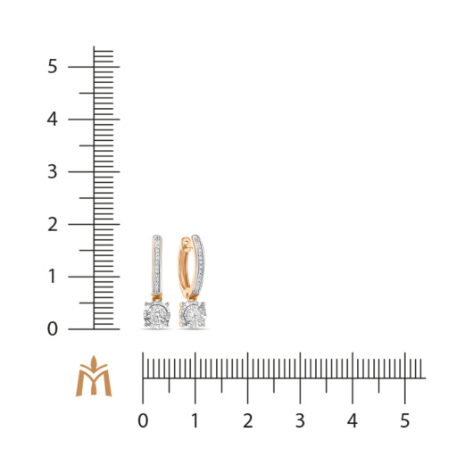 Серьги с бриллиантами