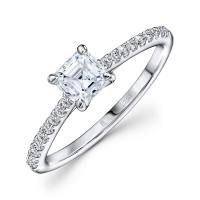 Кольцо с бриллиантами - фото 1 Кольцо с бриллиантами - фото 1