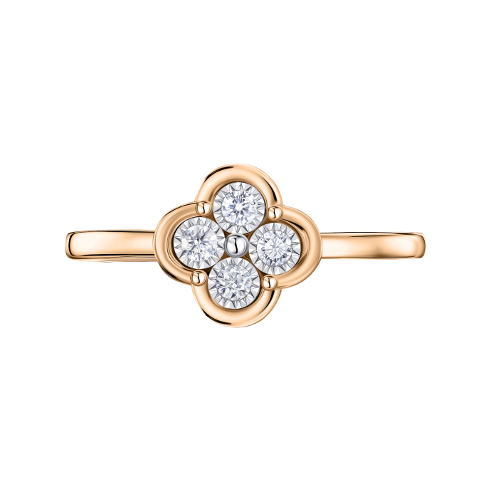 Кольцо с бриллиантами - фото 3