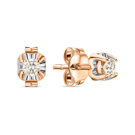 Серьги с бриллиантами