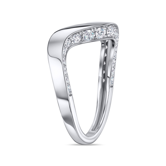 Кольцо с бриллиантом