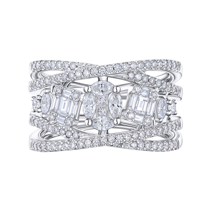 Кольцо с бриллиантами - фото 2