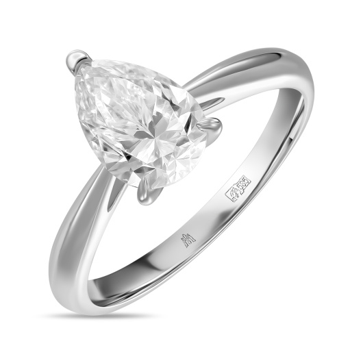 Кольцо с бриллиантом