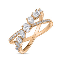 Кольцо с бриллиантами - фото 1 Кольцо с бриллиантами - фото 1