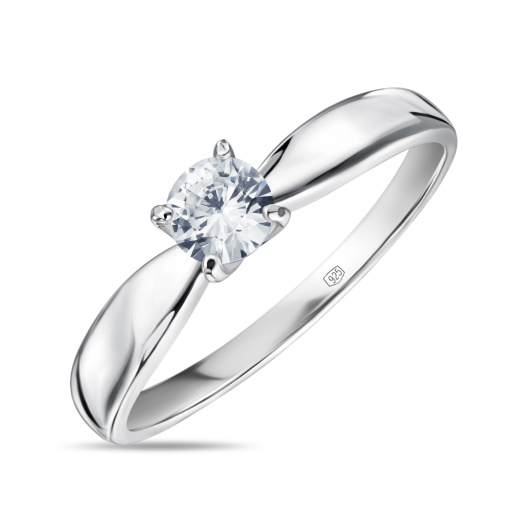 Кольцо с фианитом