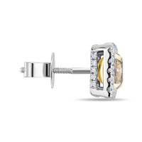 Серьги с бриллиантами - фото 2