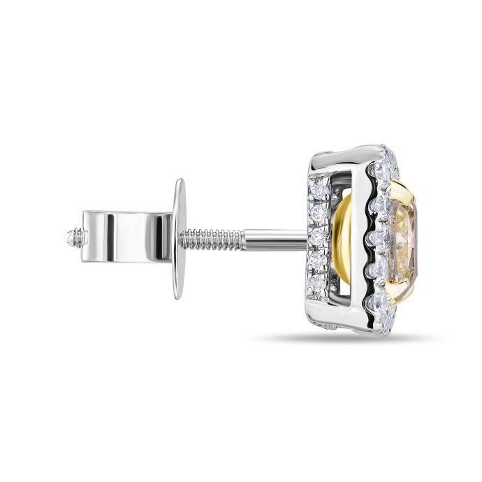 Серьги с бриллиантами - фото 2