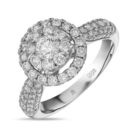 Кольцо с бриллиантом