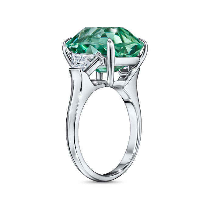 Кольцо с бриллиантами и турмалином - фото 2 Кольцо с бриллиантами и турмалином - фото 2