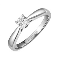 Кольцо с бриллиантом - фото 1 Кольцо с бриллиантом - фото 1