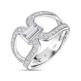 Кольцо с бриллиантом