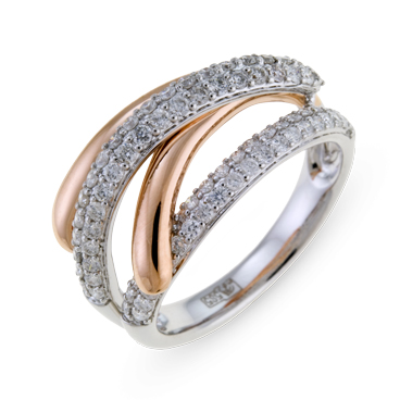 Кольцо с бриллиантами