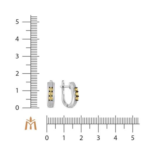 Серьги с бриллиантами