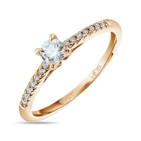 Кольцо с бриллиантами - фото 1